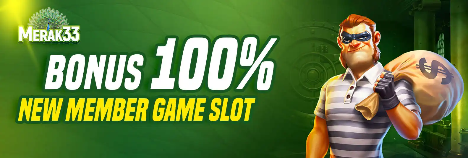 BONUS NEW MEMBER 100% GAME SLOT