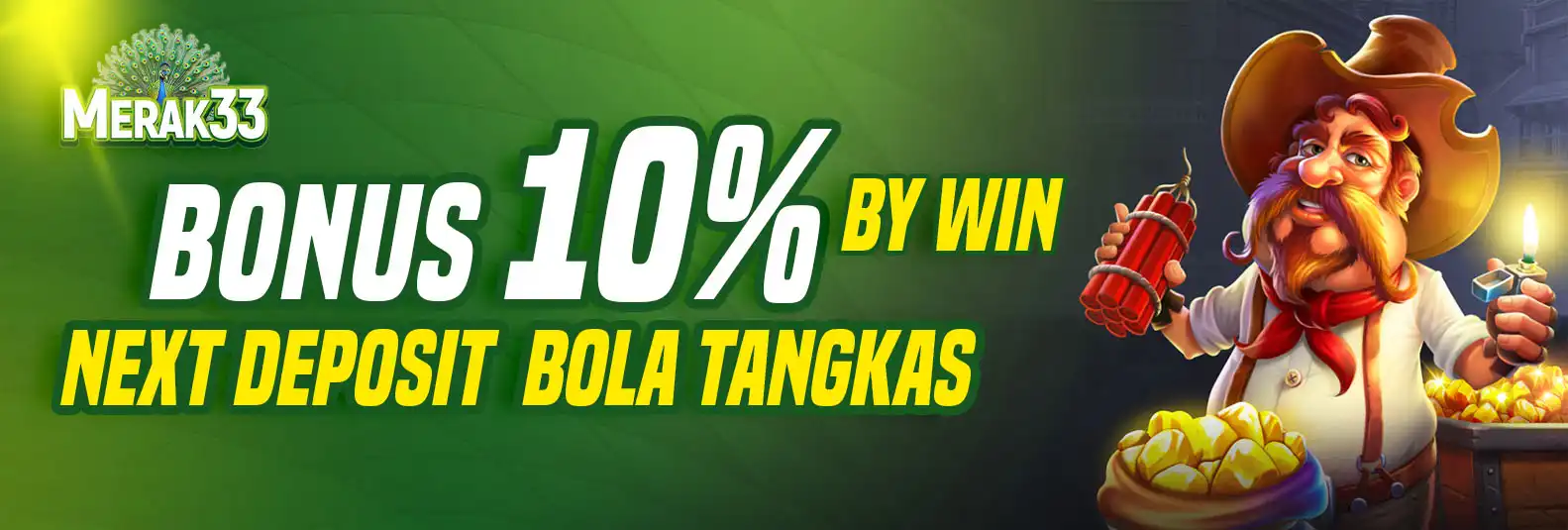 BONUS DEPOSIT 10% BOLATANGKAS BY WINNING